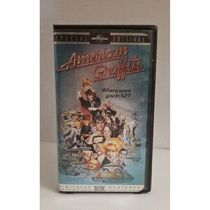 American Graffiti VHS Tape Universal Special Edition Preowned THX